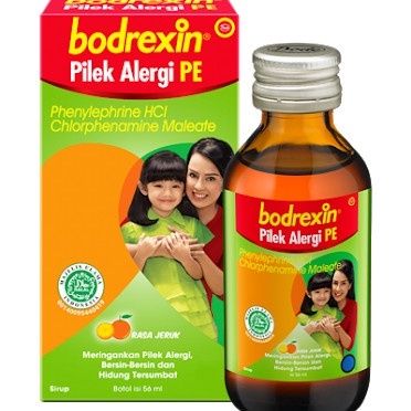 Bodrexin Pilek Alergi Pe Syr 56ml (per Botol)